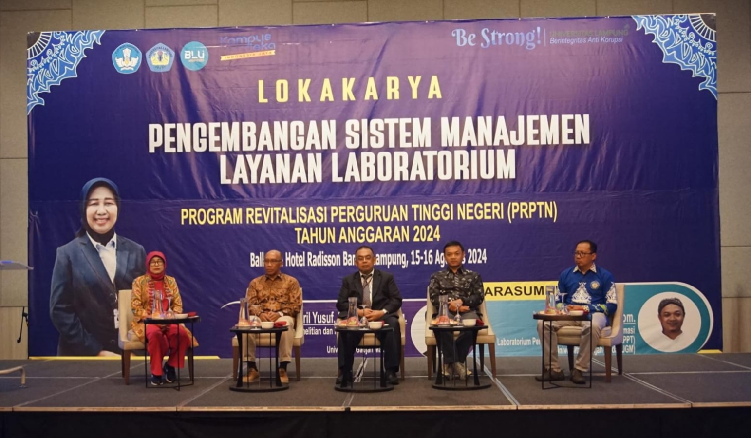 Targetkan PTNBH 2026, Unila Gelar Lokakarya Pengembangan Sistem Manajemen Layanan Laboratorium
