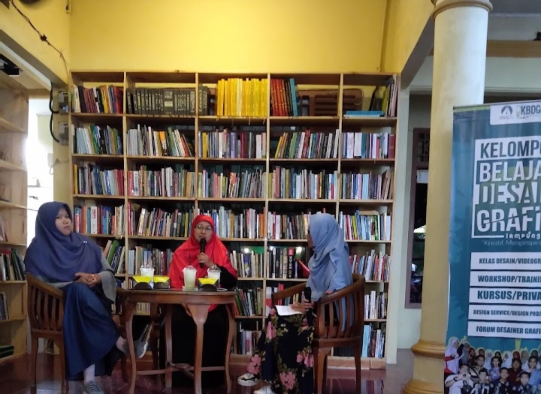 Inspirasi Corner, Book Cafe di Lampung Tempat Nongkrong Asyik Bisa Baca Buku 24 Jam