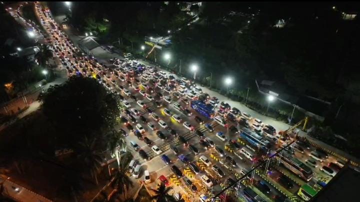 Arus Balik Sempat Padat, Masyarakat Diminta Hindari Perjalanan Pada Malam Hari