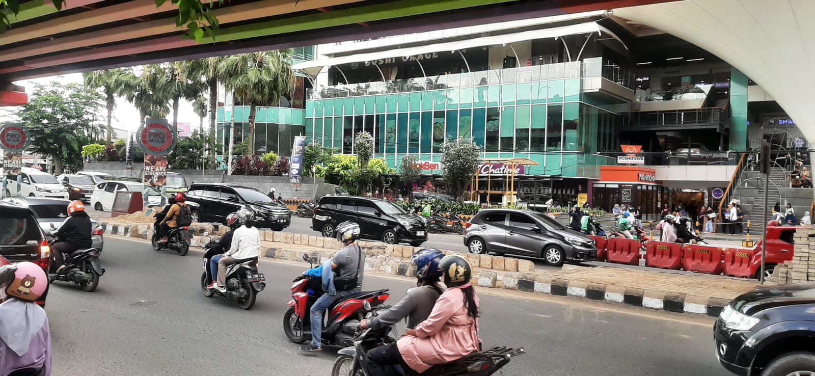 Perlu Tahu, Minggu Ini U-Turn di Bawah Flyover MBK Bergeser