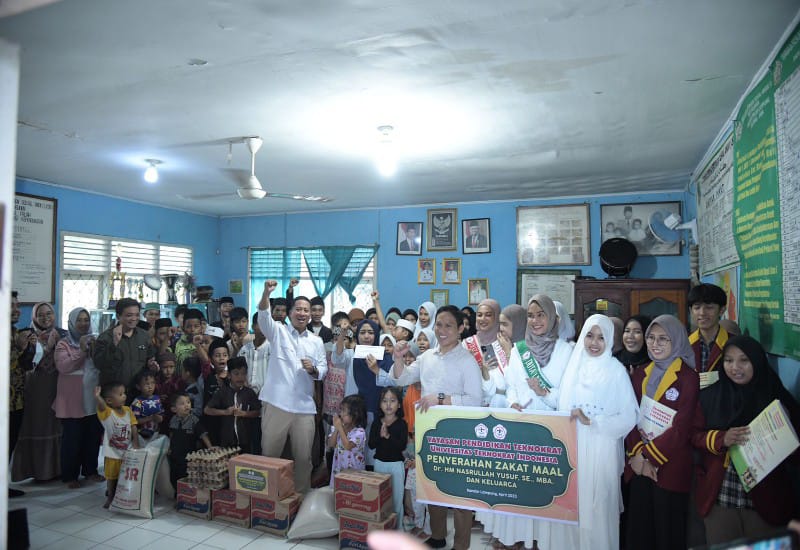 UTI Serahkan Zakat Mal ke 47 Panti Asuhan di Bandar Lampung