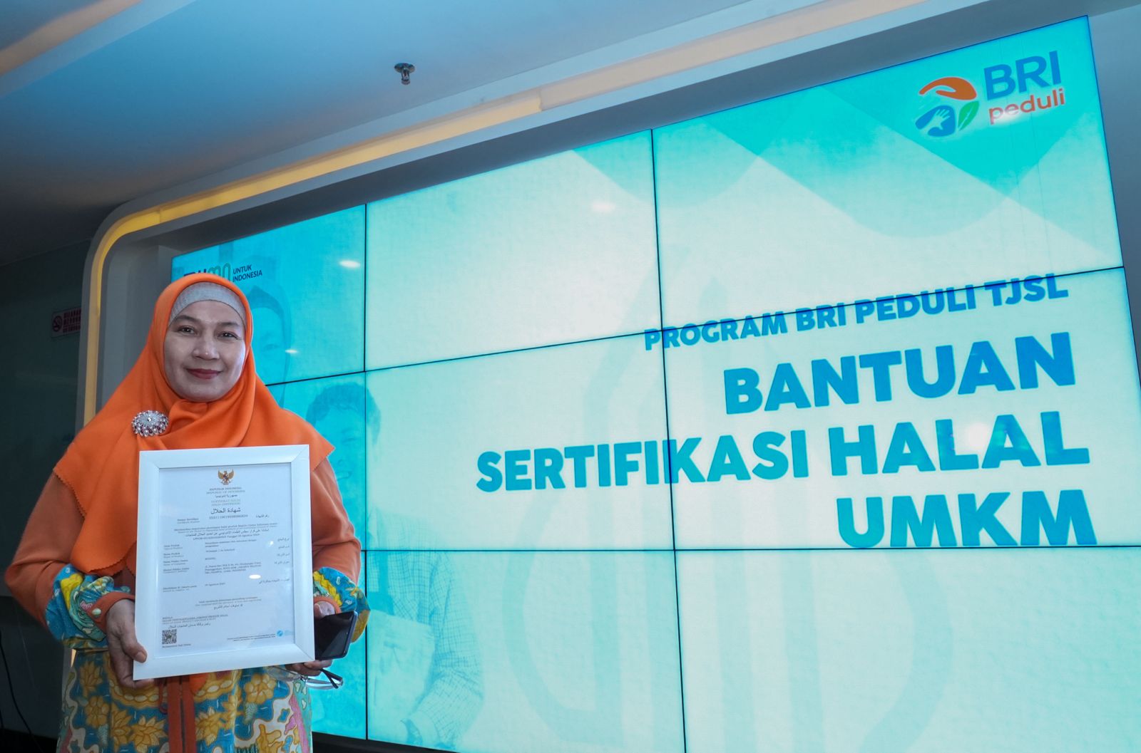 BRI Peduli Gelar Pelatihan Sertifikasi Halal untuk Tingkatkan Daya Saing UMKM