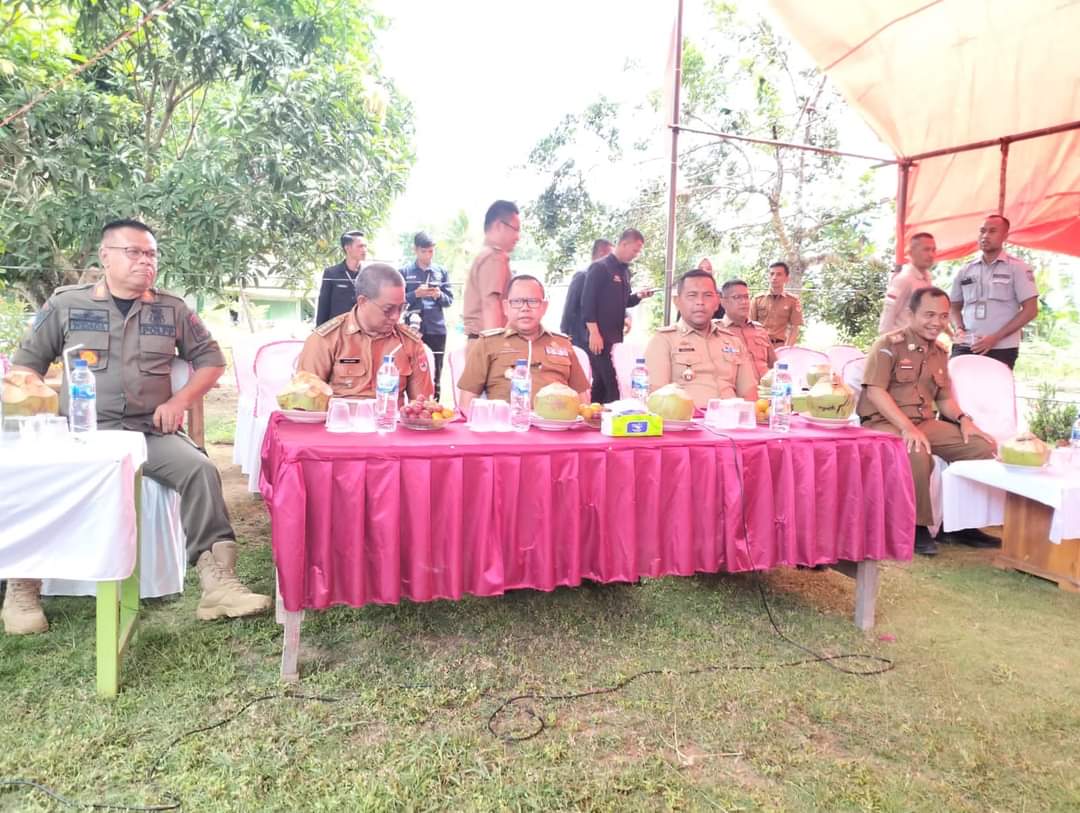 Penjabat Bupati Mesuji Pantau Kesiapan Pemungutan Suara Pemilu di 7 Kecamatan