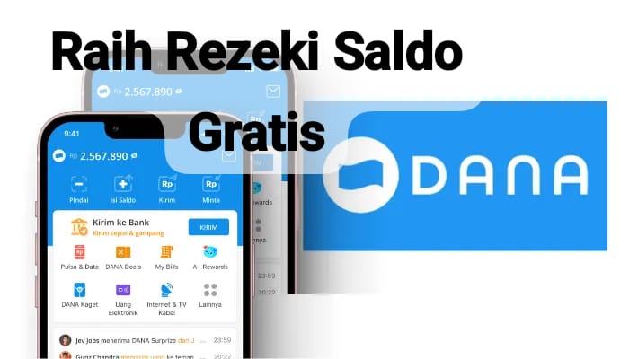 Raih Rezeki Saldo DANA Kaget Gratis Cair, Ambil Tautan Link Cuan Mulai Rp 175.000 Kamis 20 Maret 2025