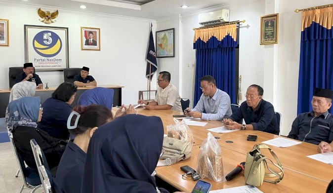 NasDem Lampung Rombak Kepengurusan Periode 2024-2029, Berikut Ini Nama-namanya