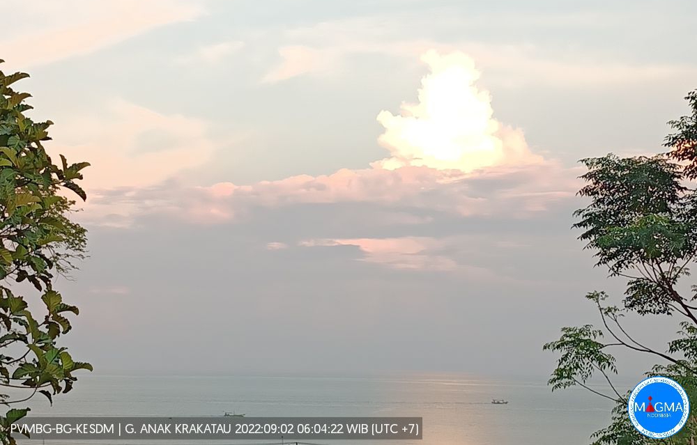 Aktivitas Gunung Anak Krakatau : 10 Kali Alami Gempa pada Jumat 2 September 2022