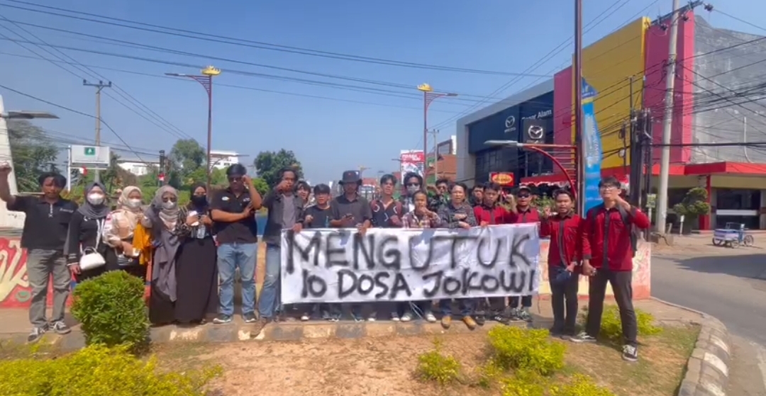 Aliansi Lampung Menggugat Sampaikan Pernyataan Sikap Atas Kunjungan Jokowi