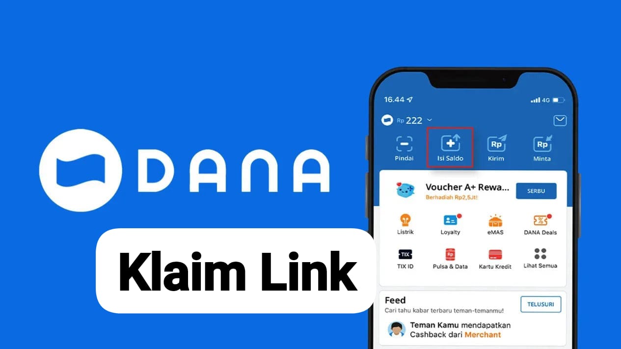 Klaim Cair! Saldo DANA Kaget Rp 150 Ribu Sekali Klik Hari Ini, Cairkan Uang Gratis Sekarang