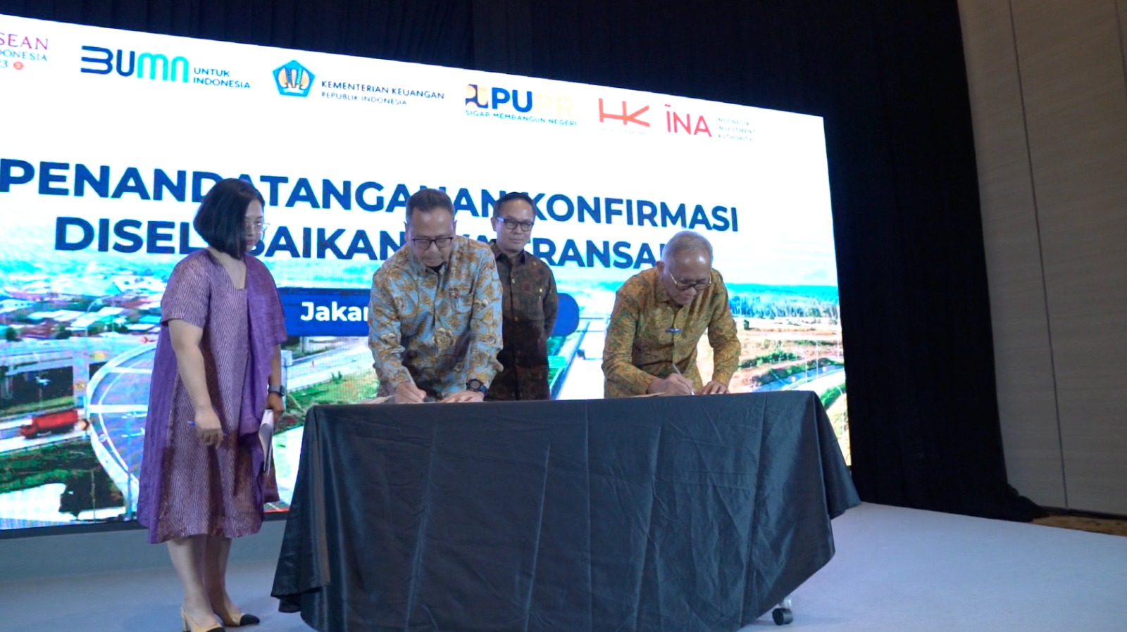 Tol Bakauheni-Terbanggi Besar Kini Dikelola PT Bakauheni Terbanggi Besar Toll Road