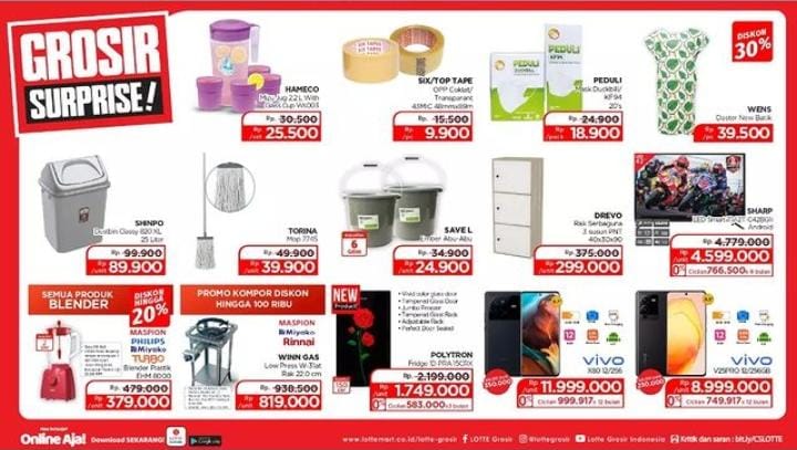 Ayoo Buruan Serbu... Ada Promo Terbaru di Lotte Mart Lampung Loh