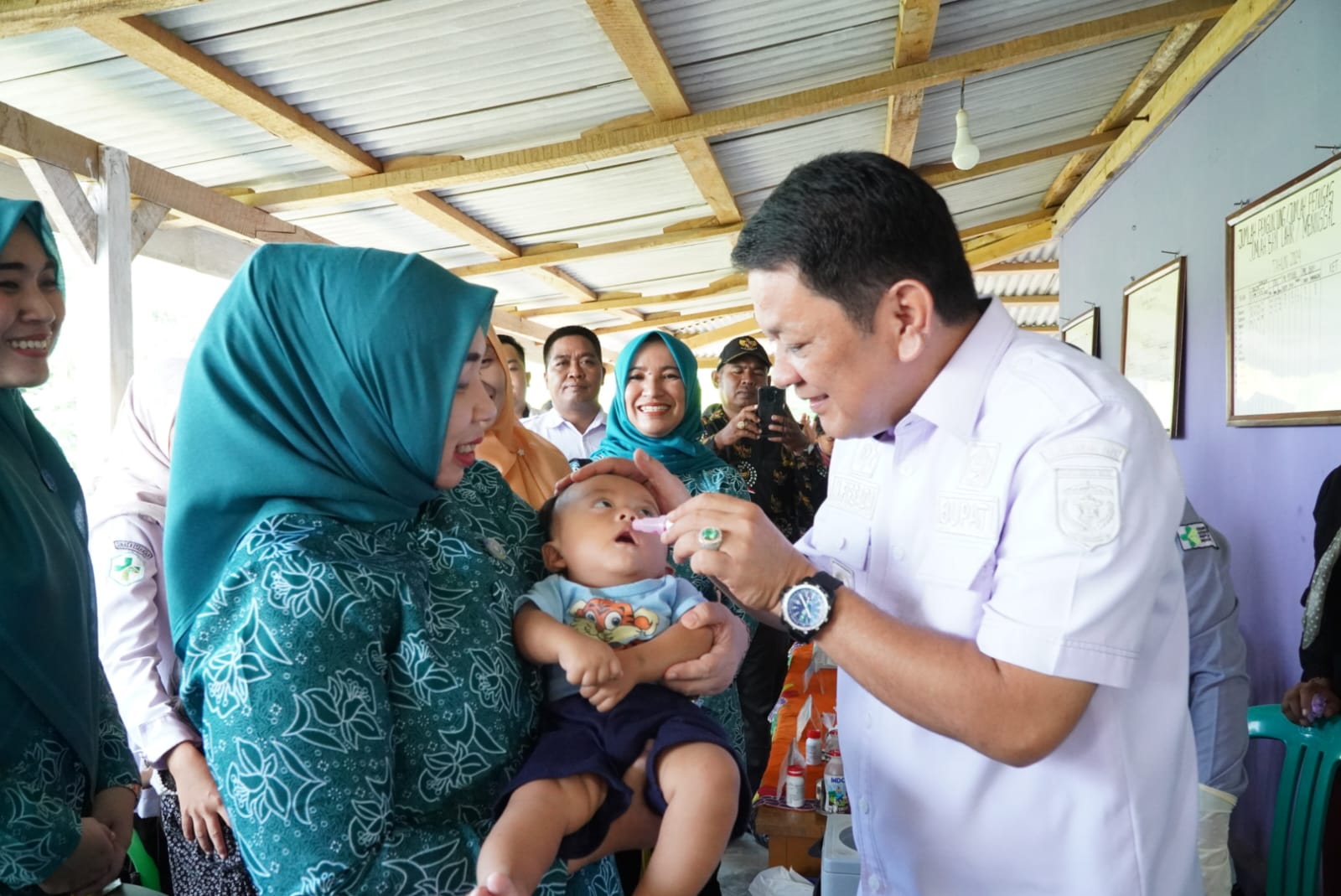 Cegah Stunting, Pemkab Tubaba Lampung Beri Bantuan Jambanisasi Kepada Masyarakat