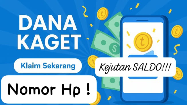 Taps Kejutan! Saldo Link DANA Kaget Secara Gratis, Cairkan Rezeki Sampai Rp 125.000 Ke Nomor Hp Sekarang