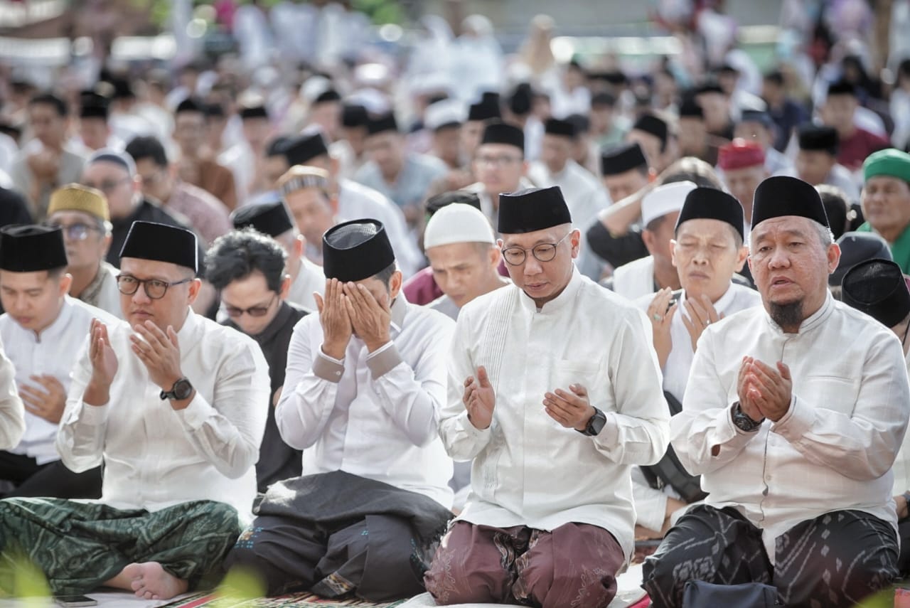 Gubernur Mirza Pastikan Masyarakat Lampung Rayakan Idul Fitri Dengan Suasana Kondusif dan Stabil