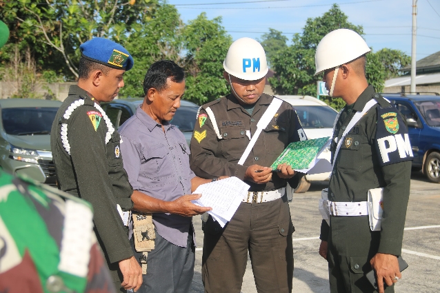 Sub Denpom Persiapan Metro Cek Randis Kodim 0429 Lampung Timur