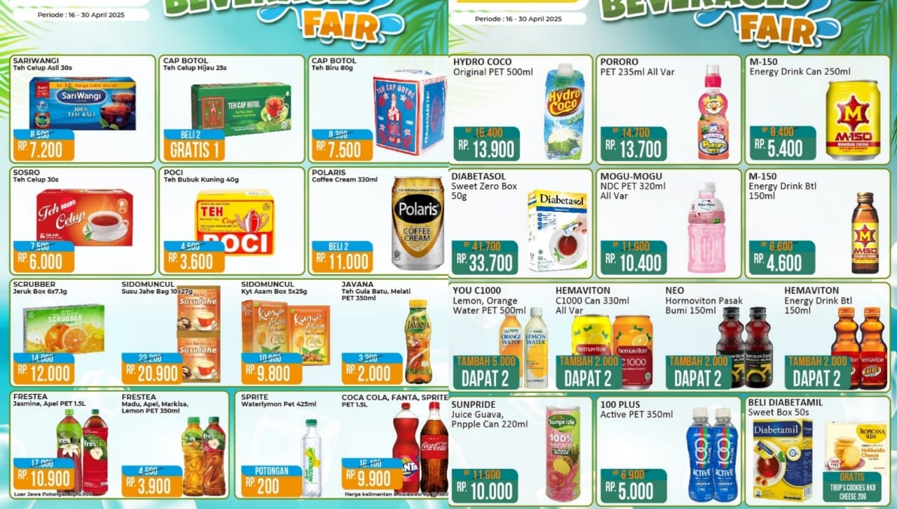 Promo Belanja Murah Alfamart, Borong Minuman Segar untuk Lepas Dahaga, Cek Katalognya