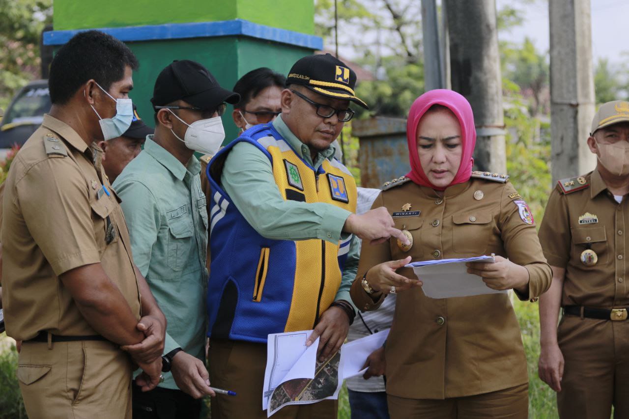 Tinjau Lokasi Pembangunan RS Tipe D, Winarti: Kesehatan di Atas Segalanya