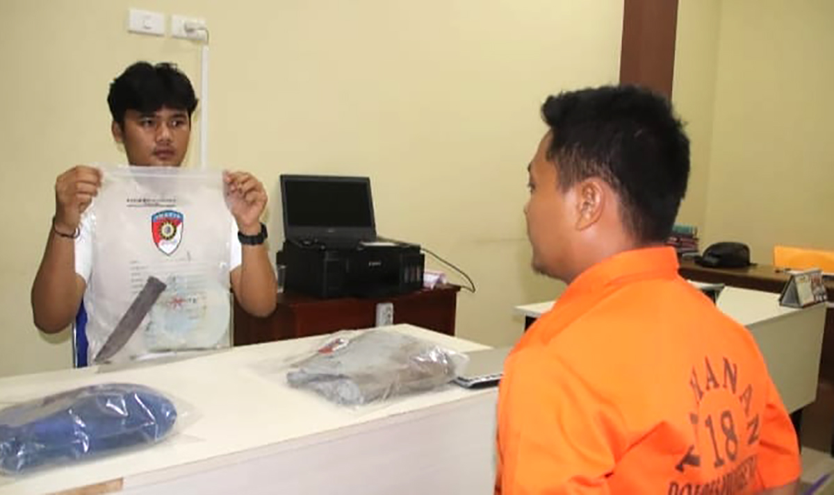 DPO Polres Pringsewu Tertangkap, Empat Tahun Dikejar Ternyata Sembunyi Di Sini