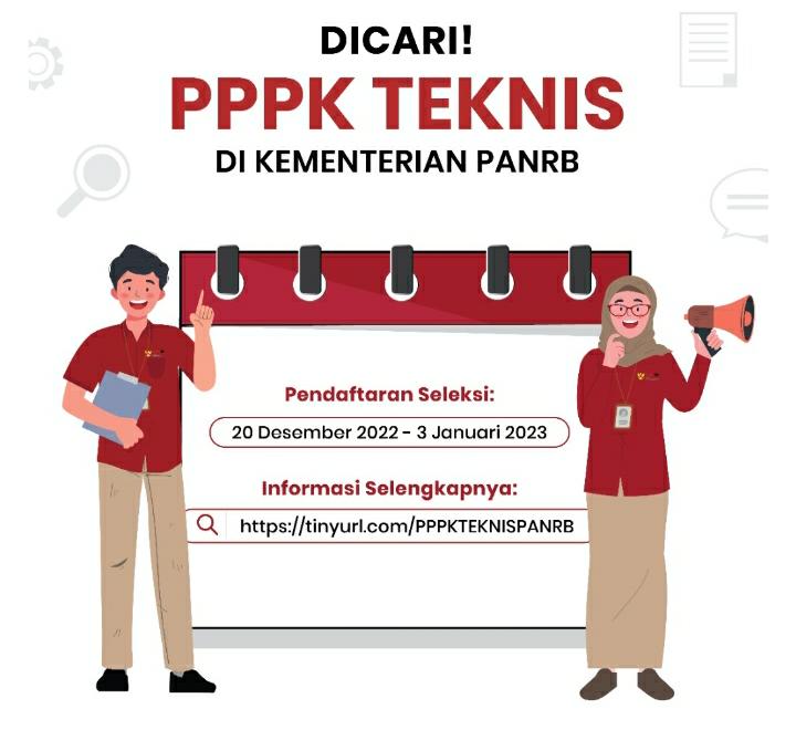 Tahapan Seleksi CPPPK Teknis Kementerian PANRB Tahun Anggaran 2022