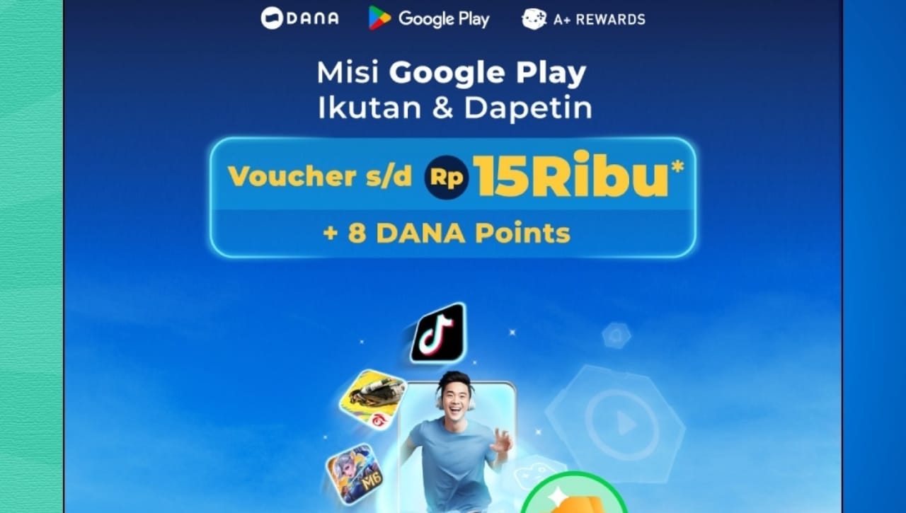 Selesaikan Misi Untuk Dapatkan Saldo DANA Gratis Sampai Rp15 Ribu, Ada Bonus Points! Cek Caranya