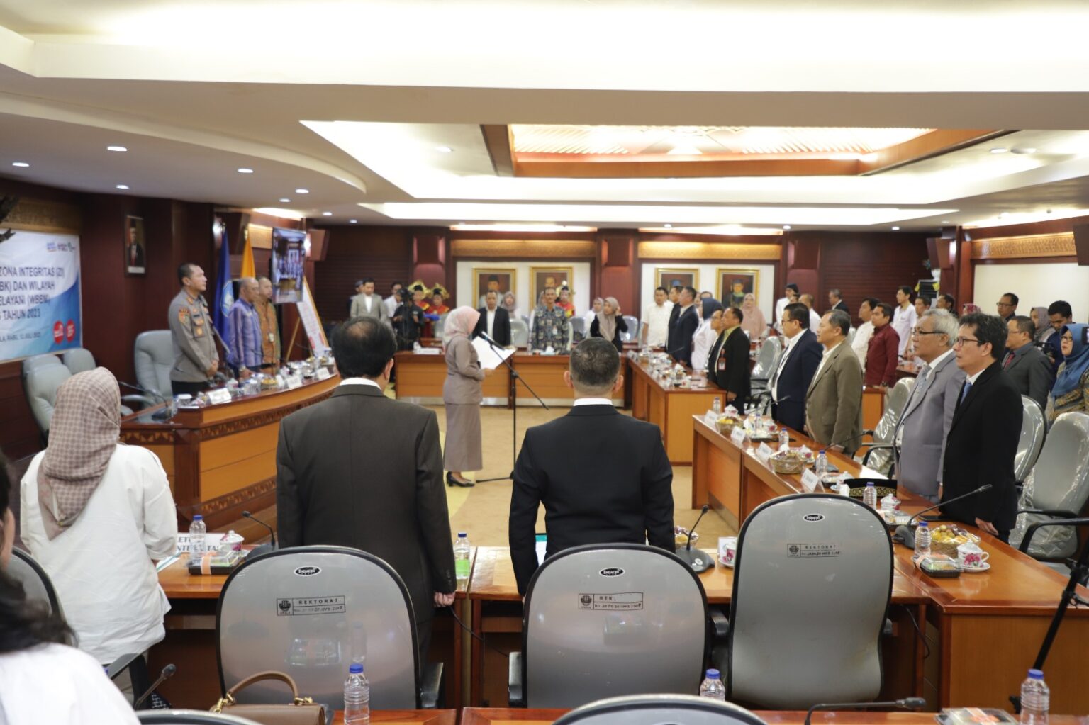 Unila Deklarasikan Zona Integritas Menuju WBK dan WBBM