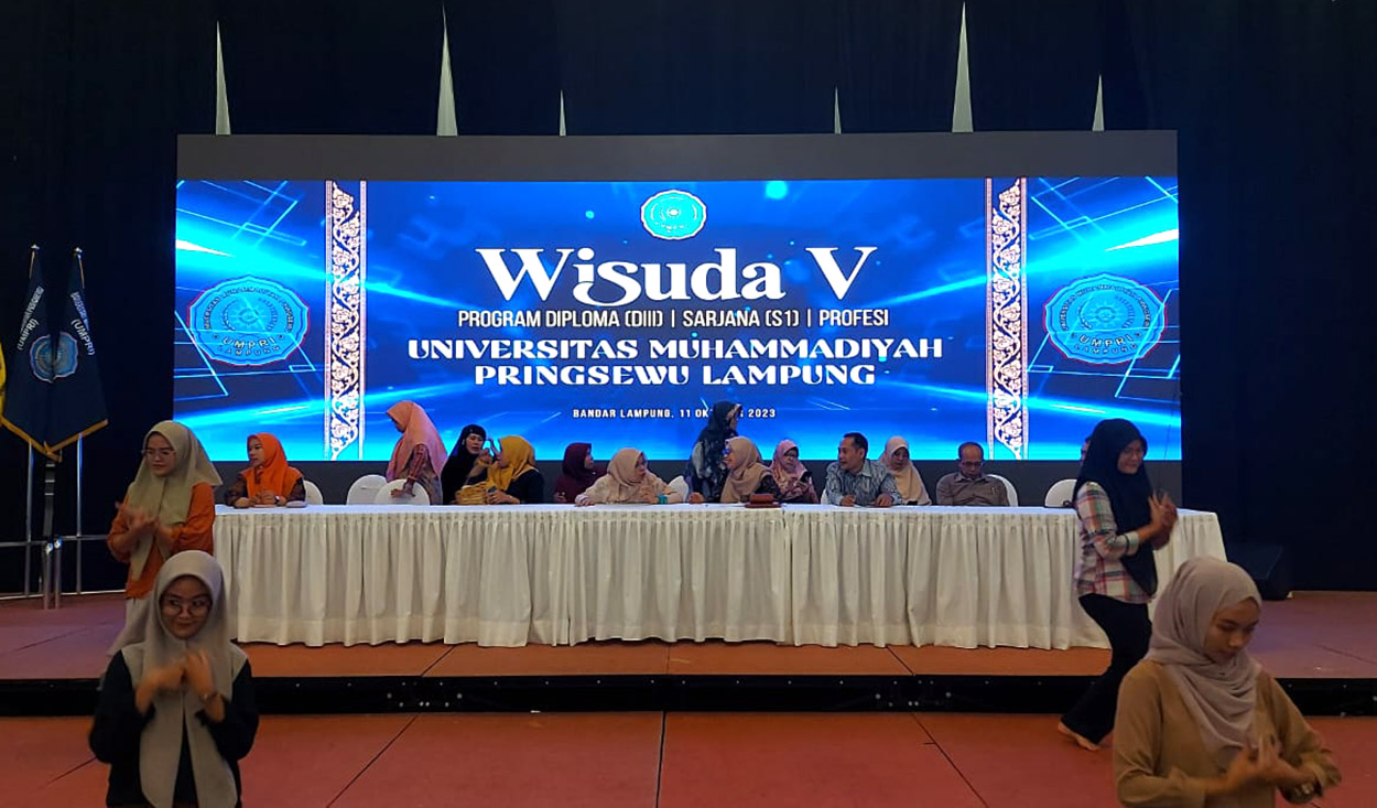 Umpri Lampung Gelar Geladi Bersih Wisuda Periode V