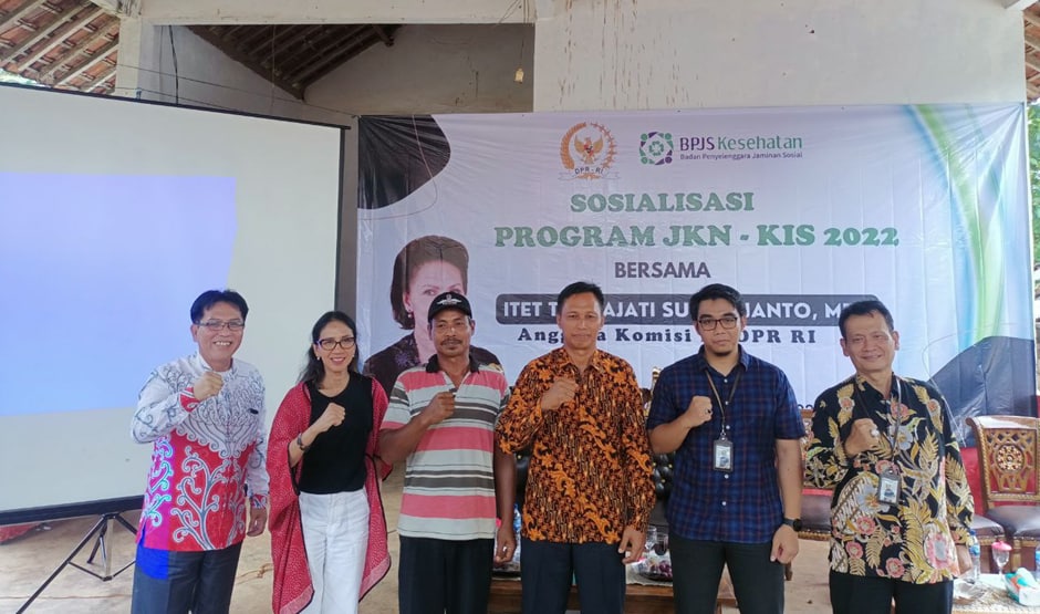 DPR RI-BPJS Kesehatan Kolaborasi Sosialisasi Program JKN ke Masyarakat Marga Tiga