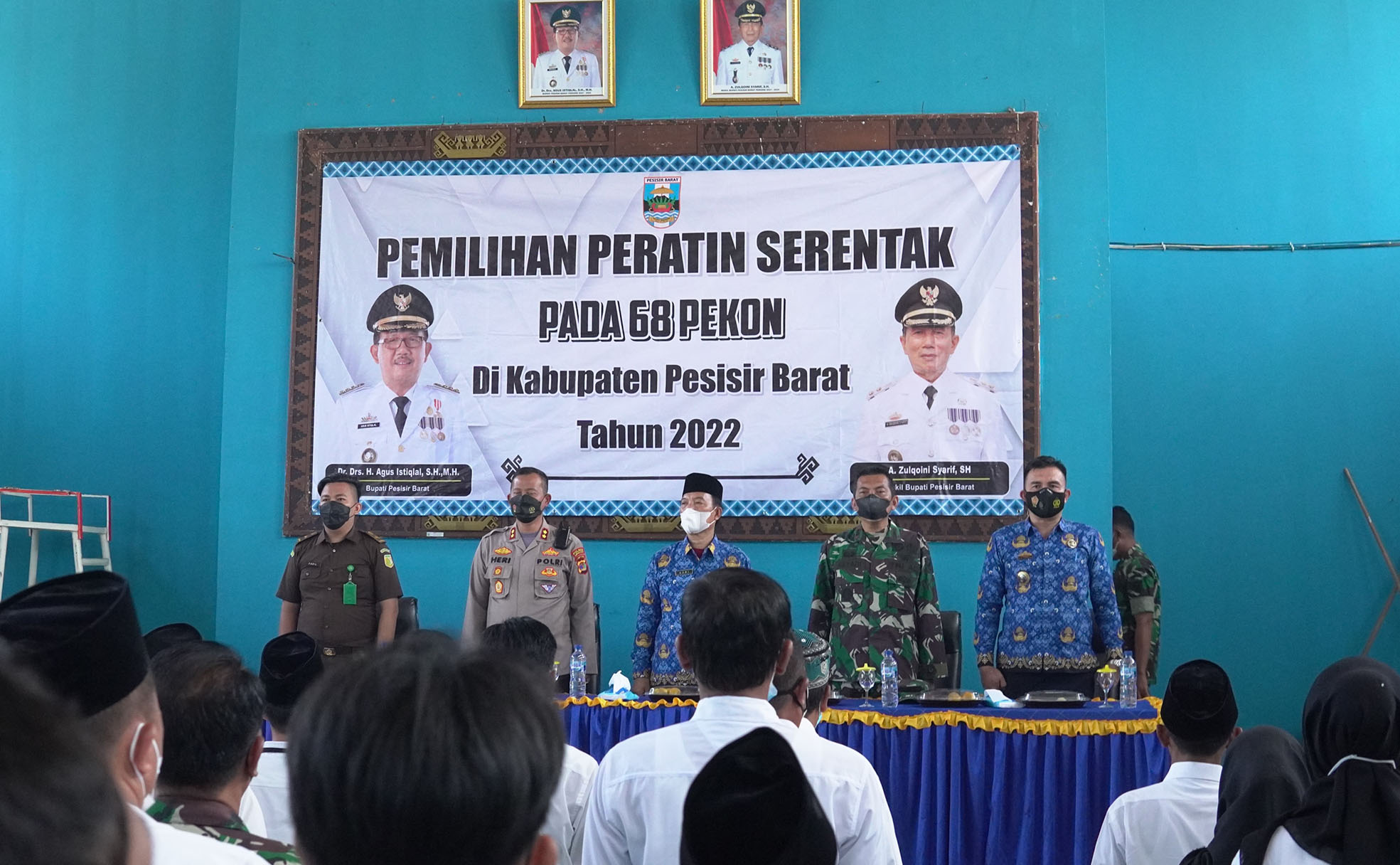Deklarasi Damai, 221 Calon Peratin di Pesisir Barat Sepakat Ini