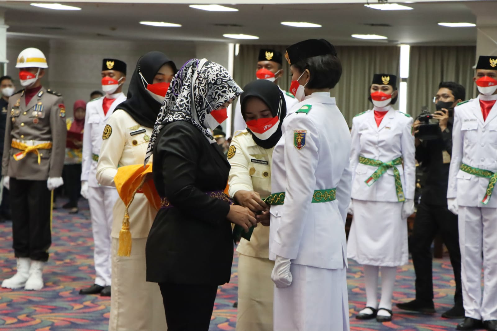 Ini Susunan Tim Pengibar dan Pembawa Baki Paskibraka Provinsi Lampung