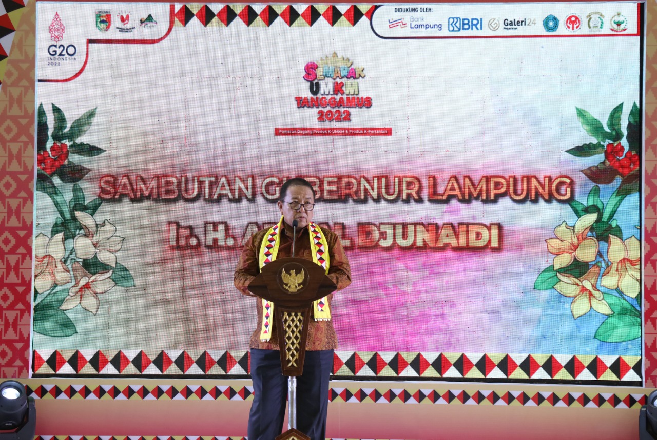 Gubernur Arinal Resmi Buka Kick off Semarak UMKM Tanggamus