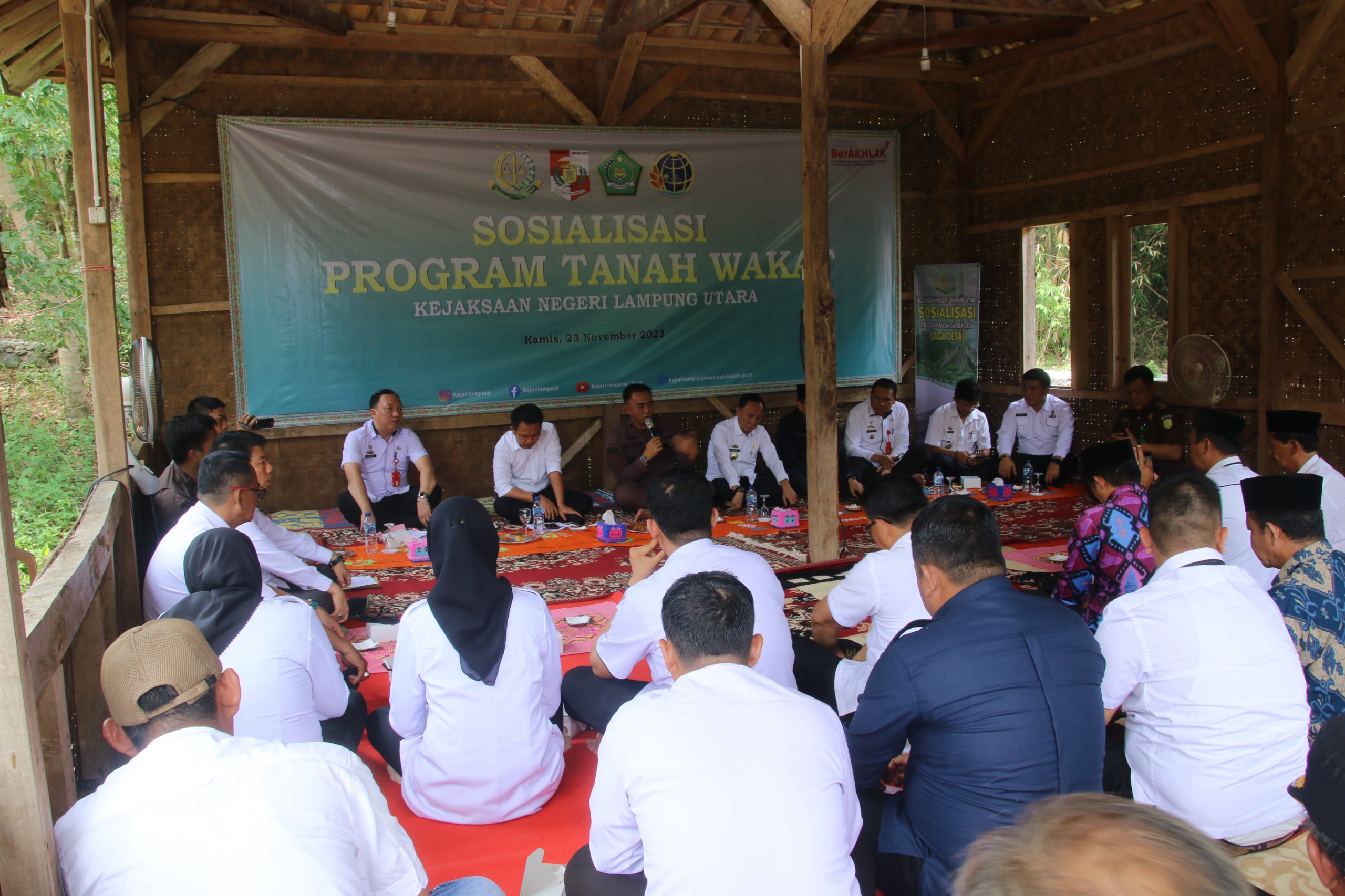 Upaya Penyalahgunaan DD, Kejari Lampura Kembali Sosialisasi Program Jaksa Garda Desa