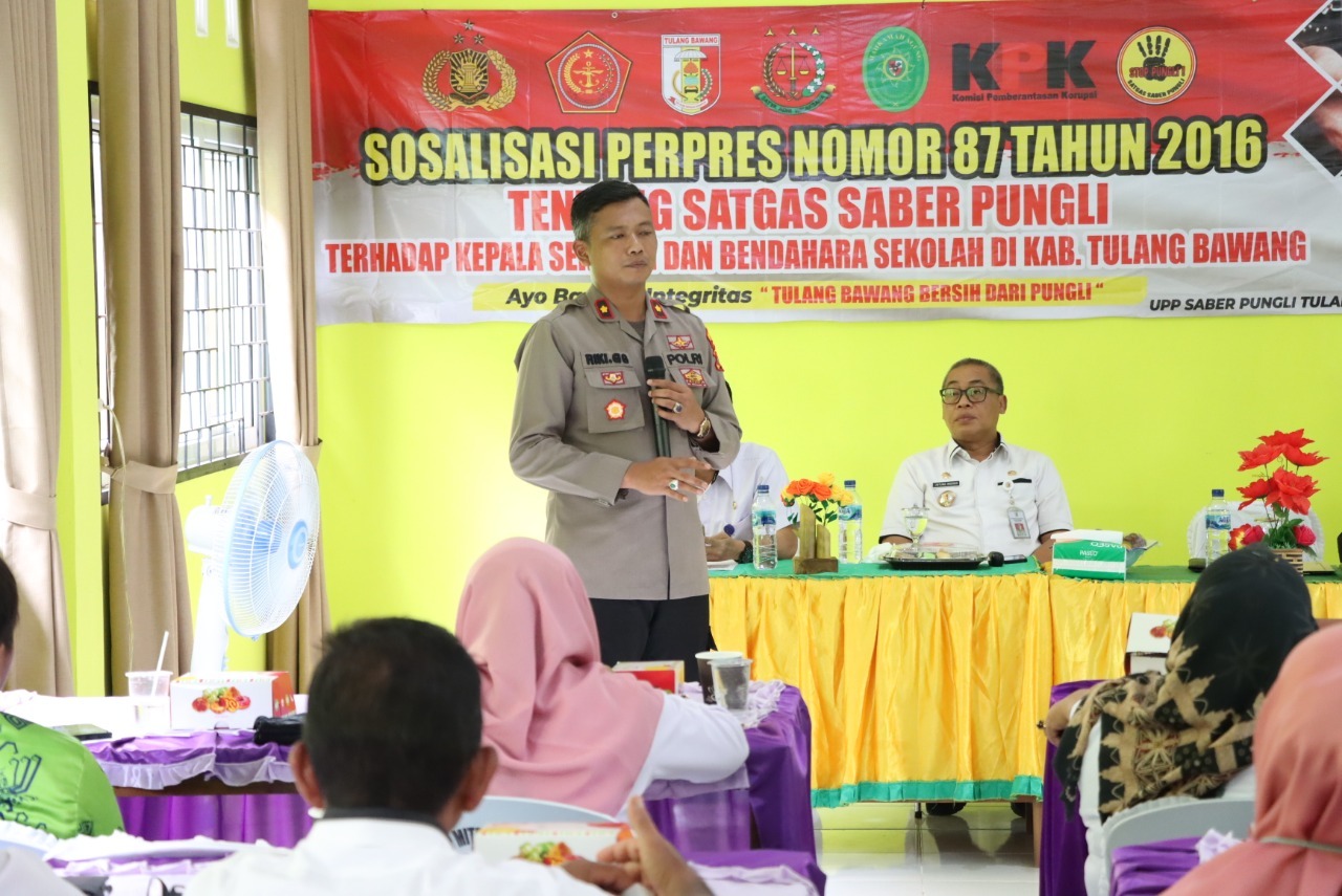 Tim Saber Pungli Warning Penggunaan Dana BOS, DAK, dan Praktek Jual Beli Kursi Sekolah