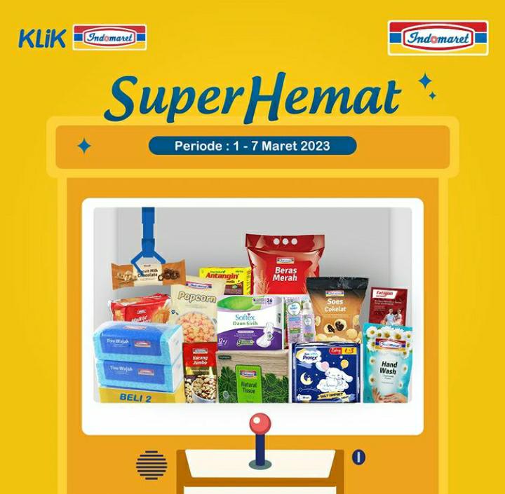 Cek Promo Super Hemat dari Indomaret, Periode Hingga 7 Maret 2023