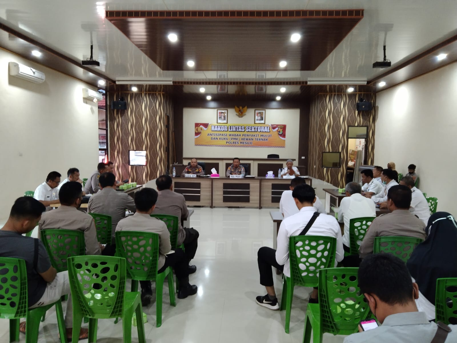Polres dan Pemkab Mesuji Antisipasi PMK