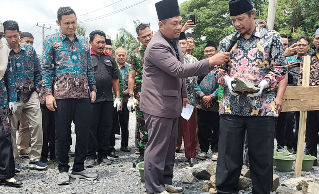 Peletakan Batu Pertama Masjid KH Ahmad Dahlan Kampus 2 Universitas Muhammadiyah Lampung