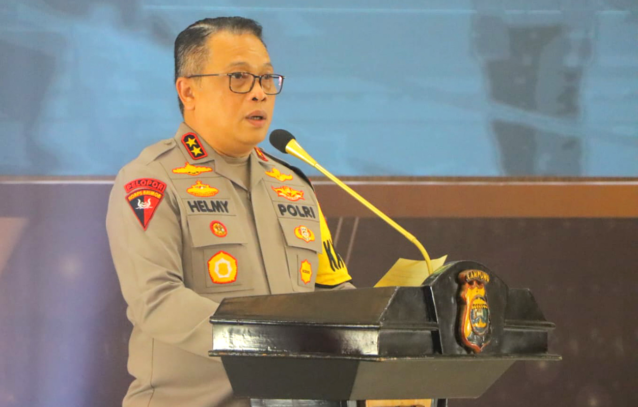 Kapolda Lampung Apresiasi Bhabinkamtibmas dan Sopir Travel Dalam Penangkapan Napi Anak yang Kabur Dari LPKA