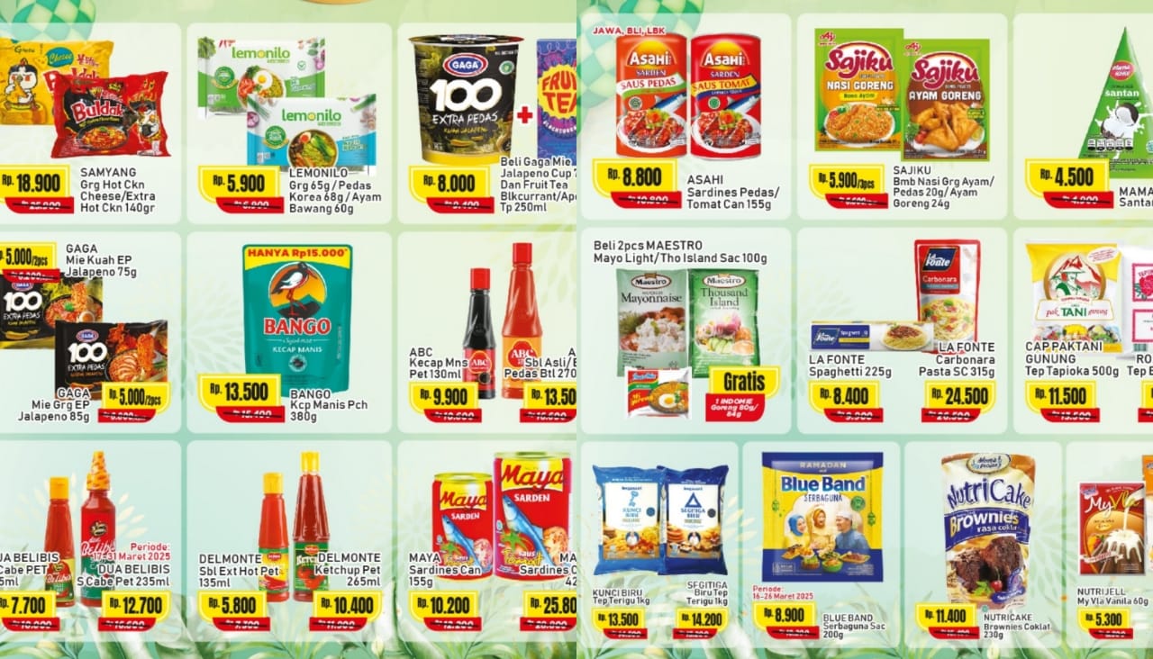 Promo Alfamart Hari Ini, Belanja Murah Kebutuhan Dapur Bisa Diskon 30 Persen, Cek Katalognya