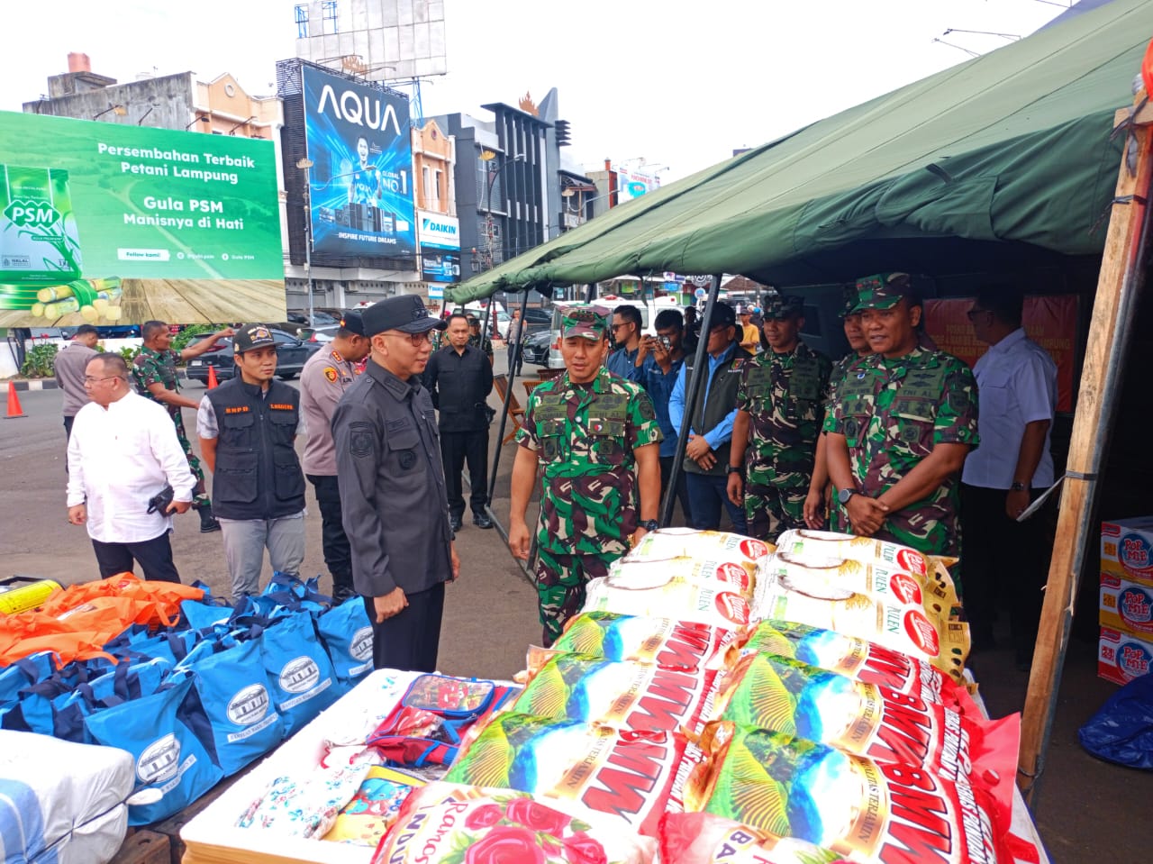 Lampung Kirim Bantuan Untuk Korban Gempa Bumi Myanmar