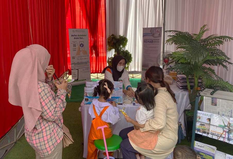 Semarakkan Roadshow Bus KPK, BPJS Kesehatan Hadirkan Booth Pelayanan
