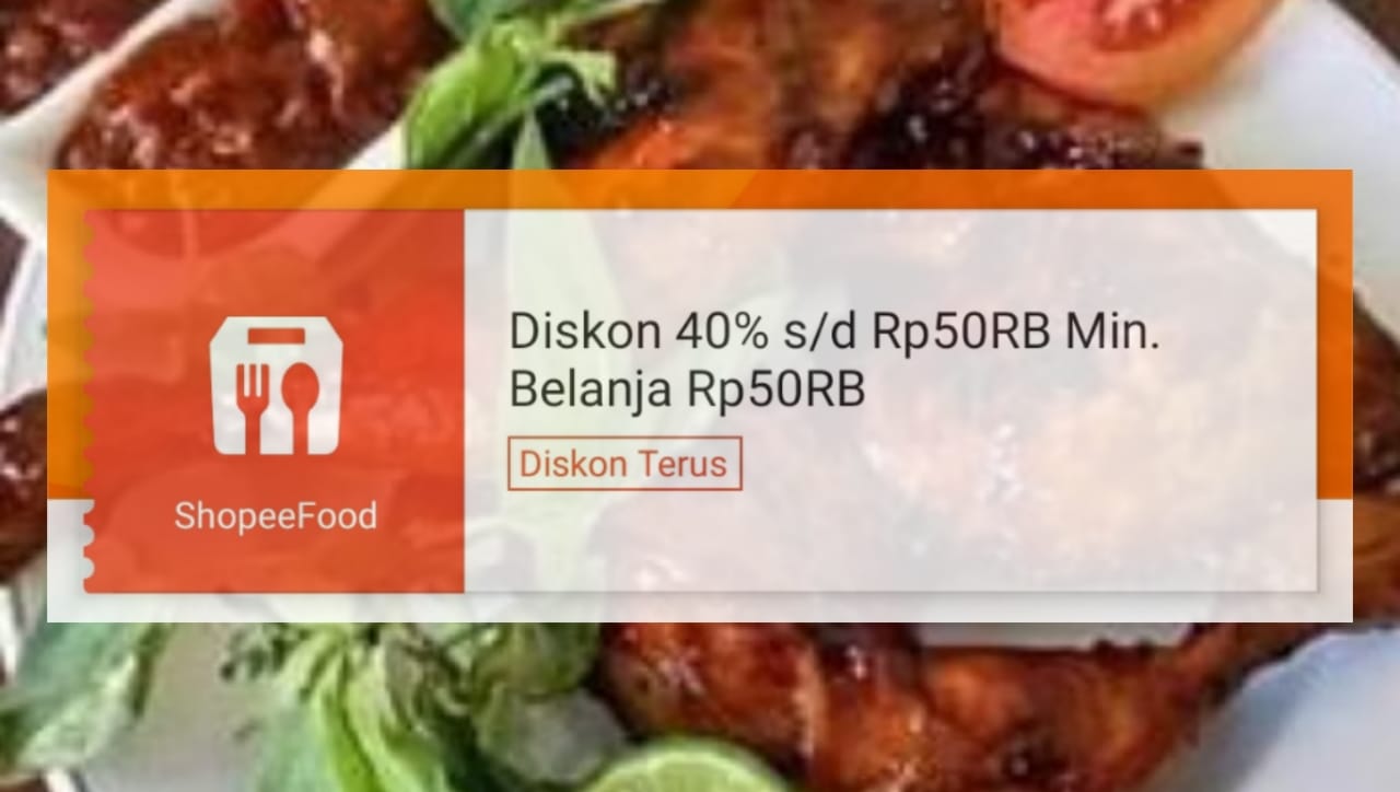 Makan Hemat 40 Persen Dengan Promo ShopeeFood Hari Ini, Jangan Lewatkan Voucher Diskon Rp50 Ribu
