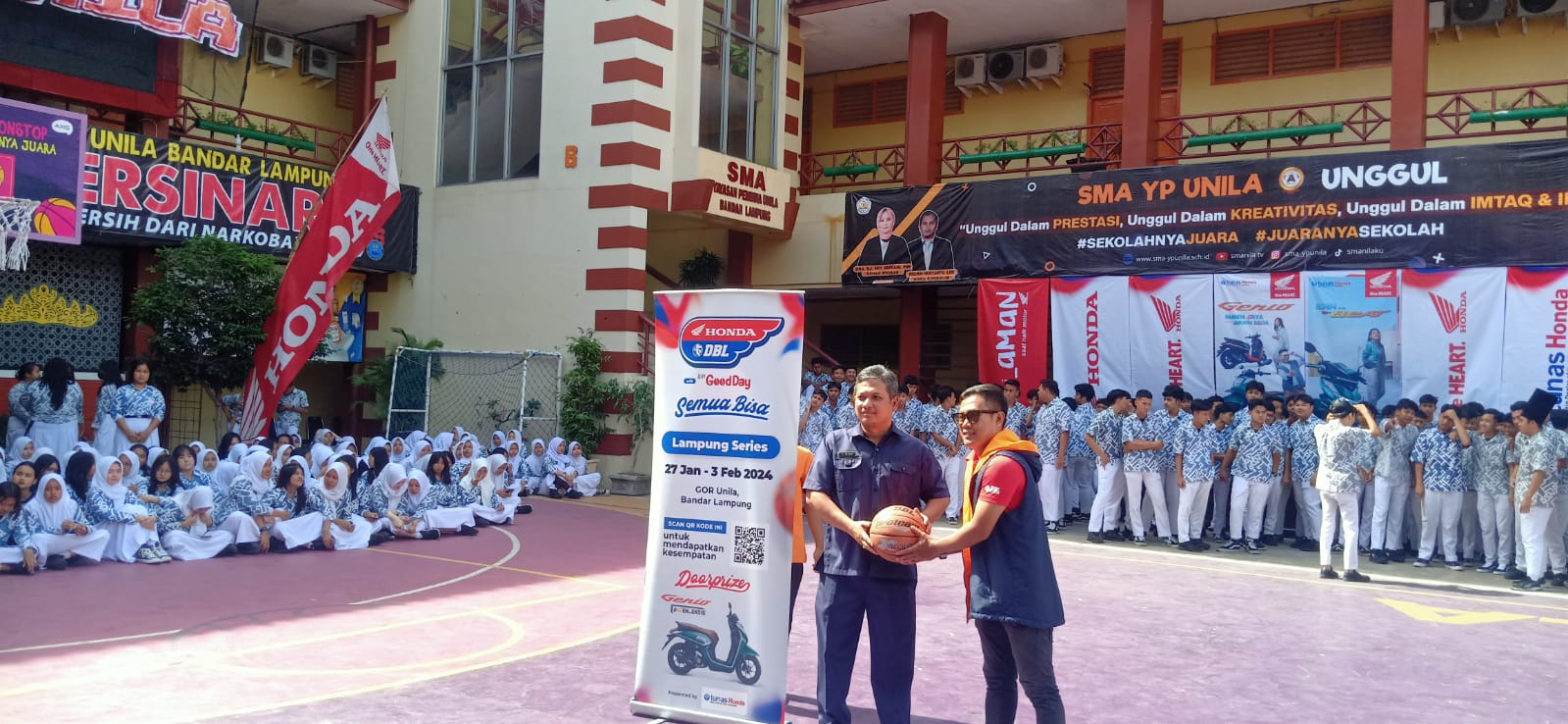 SMA YP Unila Akan Kembalikan Kejayaan dalam Ajang Honda DBL