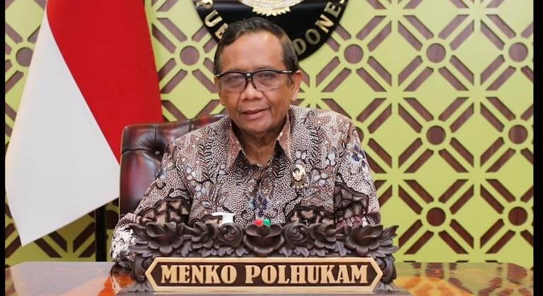 Mahfud MD Gantikan Jhonny G Plate