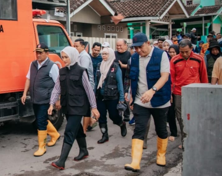 Gubernur dan Wakil Gubernur Lampung Pastikan Penanganan Pasca Banjir Berjalan Optimal