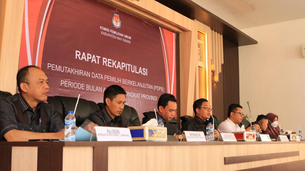 Di Lampung, Terdeteksi Pemilih Pemilu yang Tidak Dikenal