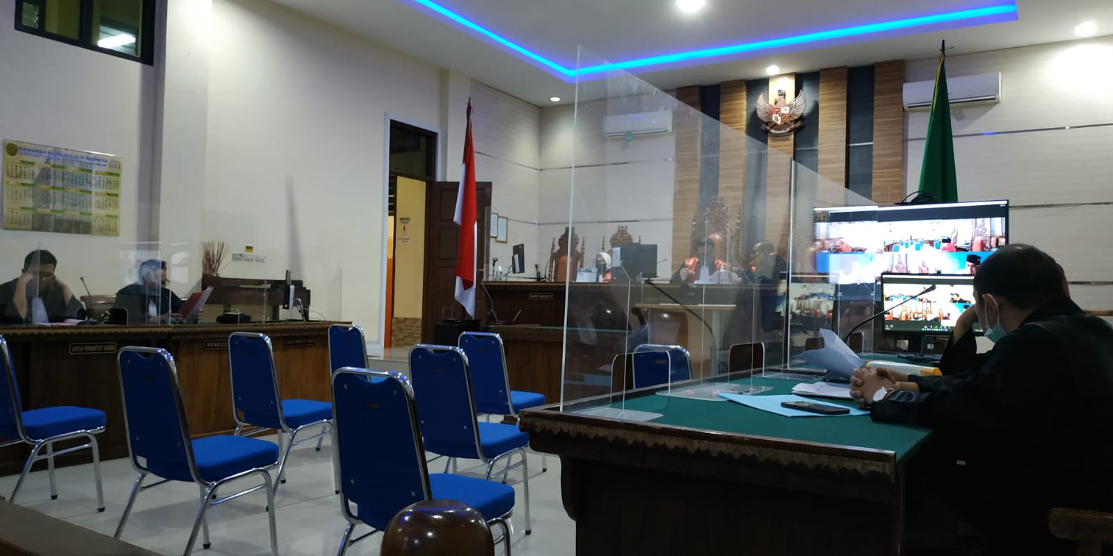 Eksepsi Aria Lukita Eks Cabup Pesbar Ditolak, Hakim Lanjutkan Sidang Dugaan Korupsi Jembatan Way Batu