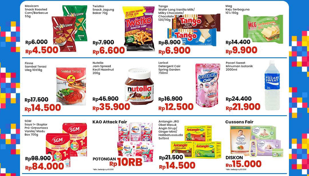 Promo Indomaret Spesial Belanja Online Praktis, Serbu Diskon Mulai Rp 4 Ribu