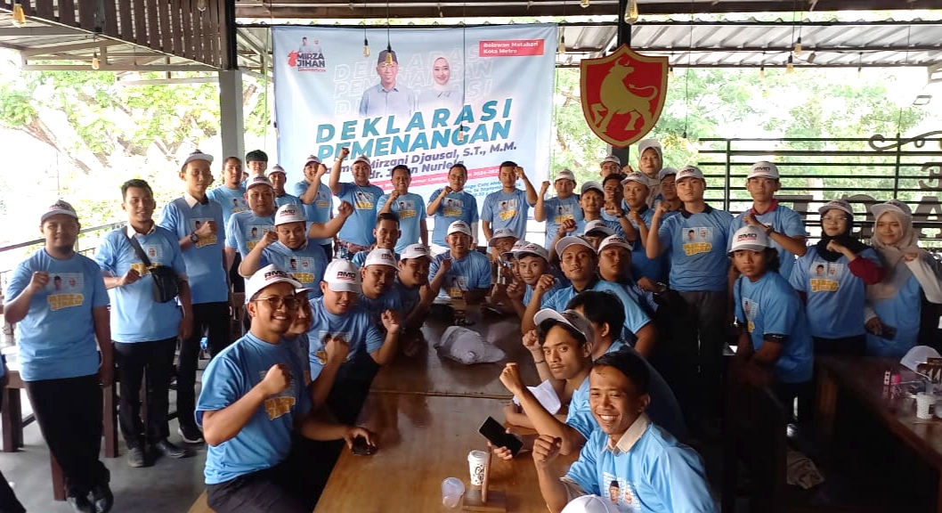 Relawan Matahari Metro Siap Menangkan Pasangan Mirza-Jihan Dalam Pilgub Lampung 2024