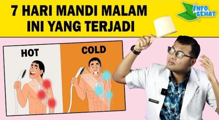 Waspada! 4 Efek Mandi di Malam Hari Menurut dr. Saddam Ismail, Nomor 3 Patut Dicoba