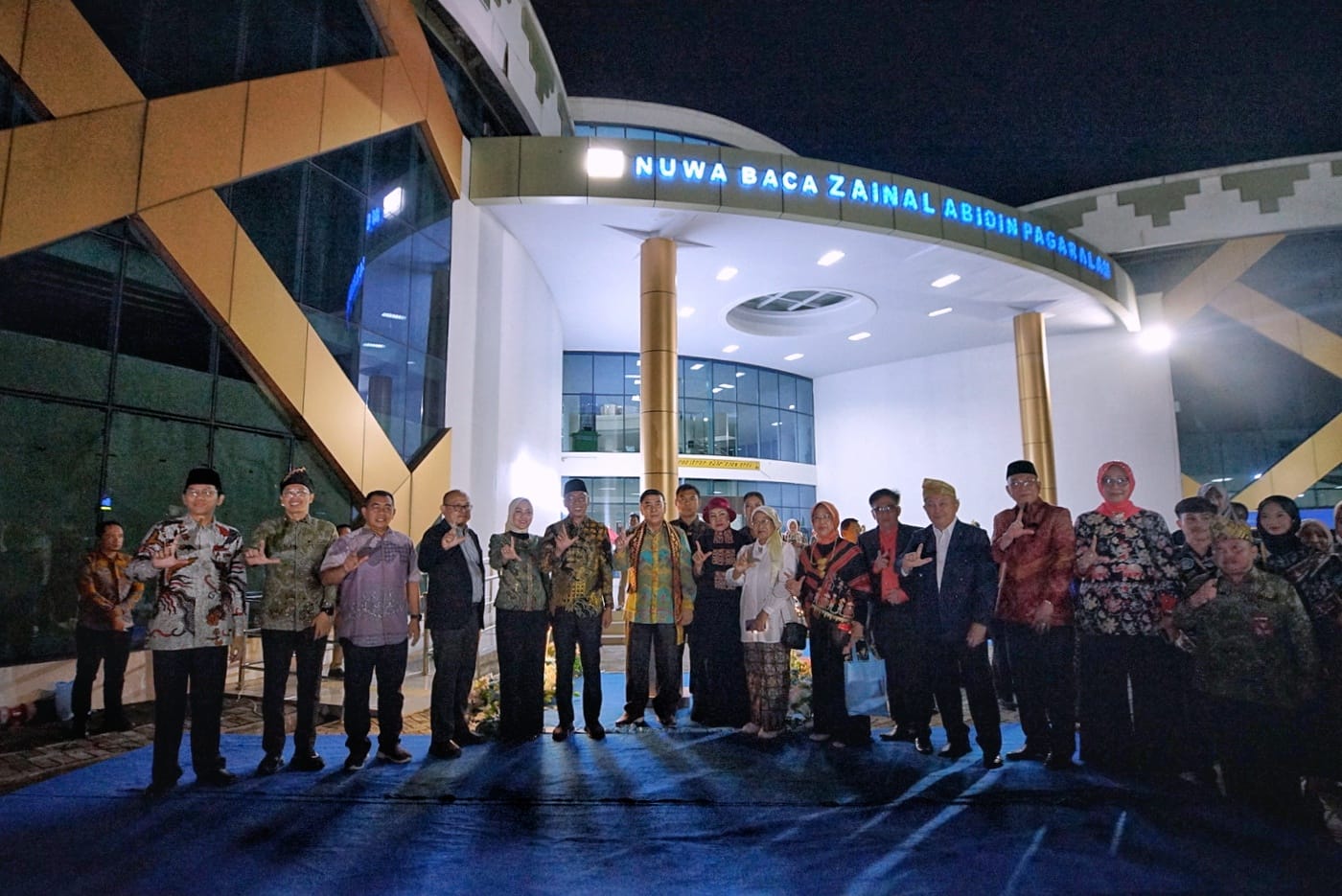 Perpusda Diberi Nama Nuwa Baca Zainal Abidin Pagar Alam, Gubernur Mirza: Ini Penghormatan Kepada Tokoh Lampung