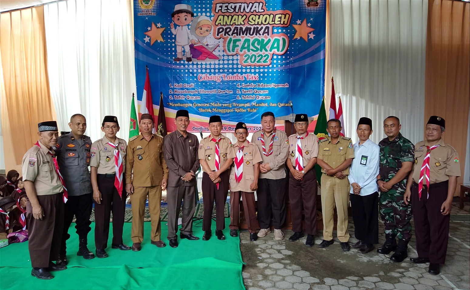 DPD LDII Pringsewu Gelar Festival Anak Soleh Pramuka