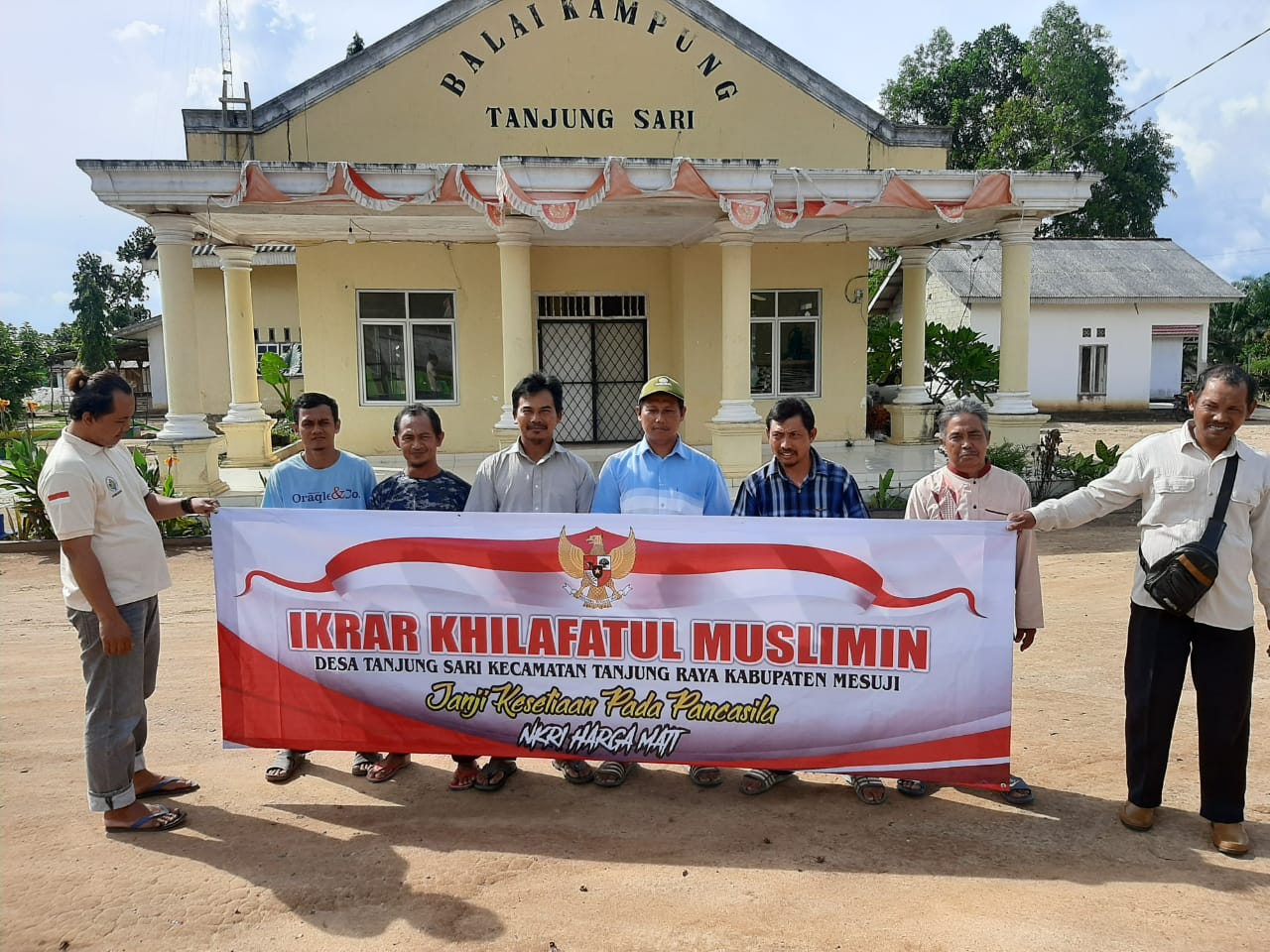 Jamaah Khilafatul Muslimin di Mesuji Ucapkan Ikrar Janji, Begini Isinya